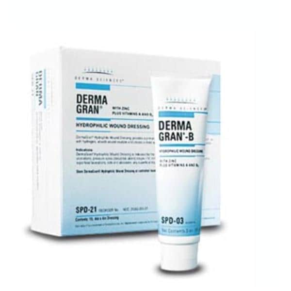 Gentell, Inc. Dermagran Hydrocolloid Hydrophilic Dressing 4x4" Sterile  - SPD21