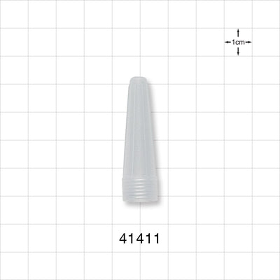 Non-Threaded Cap, Non-Vented, Natural -  - 41411