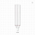 Drip Chamber - Fits 1.18 inch Diameter Chamber (30 mm); 0.248 inch - 0.26 inch ID Tubing Port (6.3 mm – 6.6 mm) - 41440