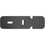 Black Econoglide with Handholes Plastic Transfer Board