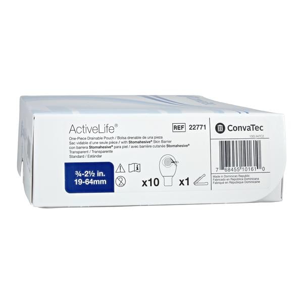 Convatec US ActiveLife Stomahesive 1-Piece 12" Ostomy Pouch Transparent - 022771