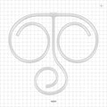Molded T Component, Liveo™ Pharma-50 Tubing - All Sides: 50A Durometer; 1/8 inch ID x 1/4 inch OD (0.125 inch x 0.25 inch, 3.18 mm x 6.35 mm) x 18 inch length (457.2 mm) - 42041