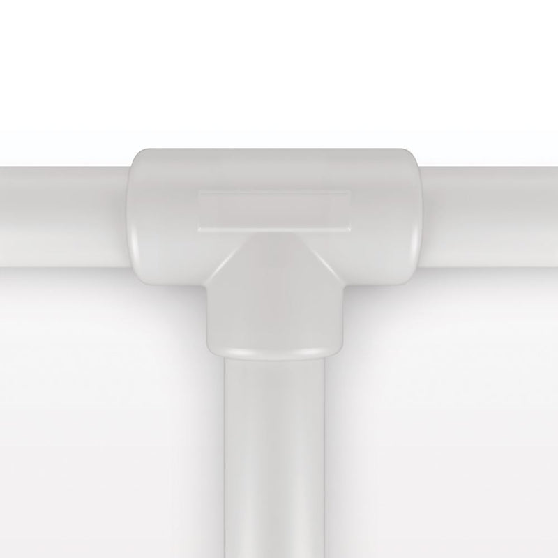 Molded T Component, Liveo™ Pharma-50 Tubing - All Sides: 50A Durometer; 1/4 inch ID x 3/8 inch OD (0.25 inch x 0.375 inch, 6.35 mm x 9.53 mm) x 18 inch length (457.2 mm) - 42042