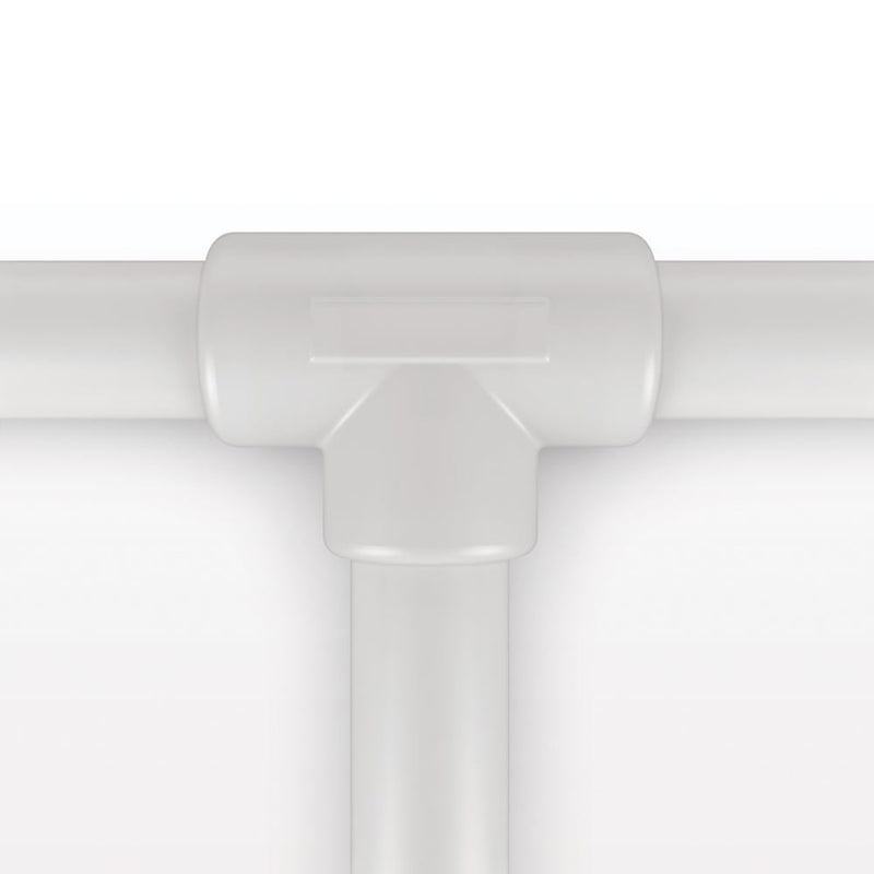 Molded T Component, Liveo™ Pharma-50 Tubing - All Sides: 50A Durometer; 3/8 inch ID x 5/8 inch OD (0.375 inch x 0.625 inch, 9.53 mm x 15.88 mm) x 18 inch length (457.2 mm) - 42043