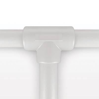 Molded T Component, Liveo™ Pharma-50 Tubing - All Sides: 50A Durometer; 1/2 inch ID x 3/4 inch OD (0.5 inch x 0.75 inch, 12.7 mm x 19.05 mm) x 18 inch length (457.2 mm) - 42044