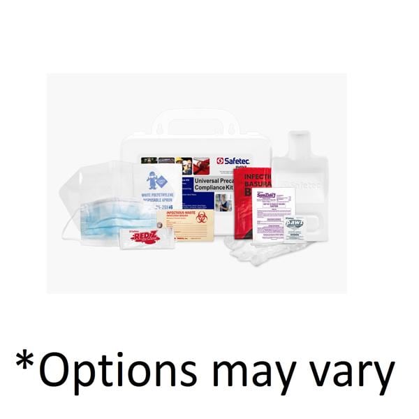 Safetec Of America Inc -Biohazard Spill Kit 8-10gal White Bag Non-Sterile Plastic Each SOA 17100