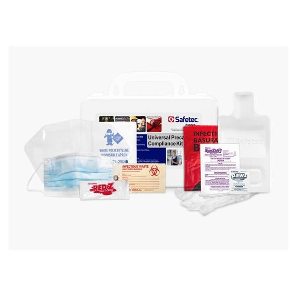 Safetec Of America Inc -Biohazard Spill Kit 8-10gal White Non-Sterile Plastic Each, 12 EA/CA SOA 17102
