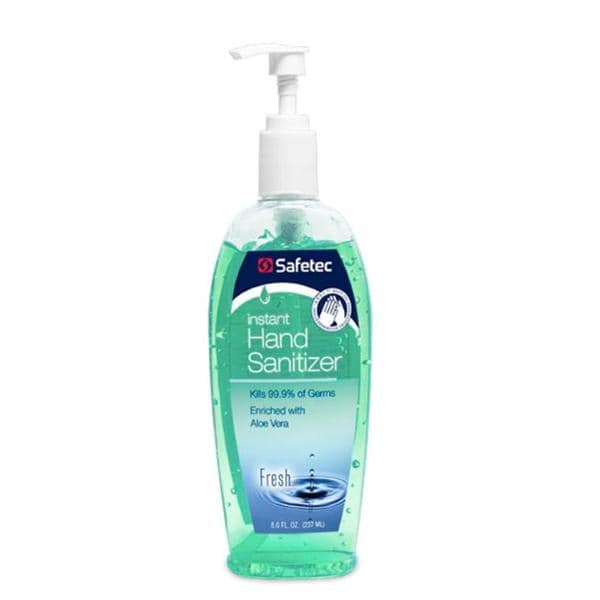 Safetec Of America Inc ABHC Gel Sanitizer 8 oz Fresh Scent Ea, 24 EA/CA - SOA 17371