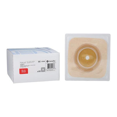 Convatec US SUR-FIT Natura Stomahesive 2-Piece 5x5" Skin Barrier Tan - 125265