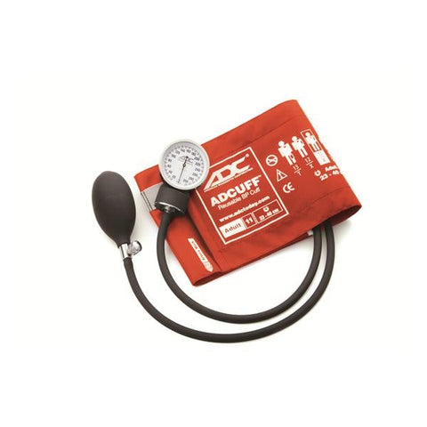 American Diagnostic Corp. -Prosphyg 760 Series Aneroid Sphygmomanometer Size 11 Orange Not Made With Natural Rubber Latex Arm Dial Display Each 760-11AOR