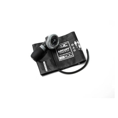 American Diagnostic Corp. -Diagnostix Palm Aneroid Sphygmomanometer Size 12 Black Not Made With Natural Rubber Latex Arm Dial Display Each 703-12XBK