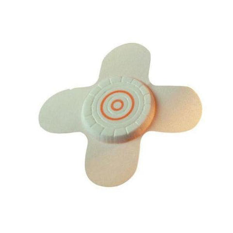 Coloplast Corp Comfeel Hydrocolloid/Foam Pressure Relief Dressing 2.75x2.75" Sterile 4 Wing  - 33350