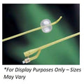 Bard Medical Division Bardex 2-Way Foley Catheter Medium Coude Olive Tip Red Rubber 12Fr 5cc - 0168SI12