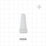 Chamber Filter - 0.63 inch x 1.575 inch (16 mm x 40 mm); 270 micron - 43206