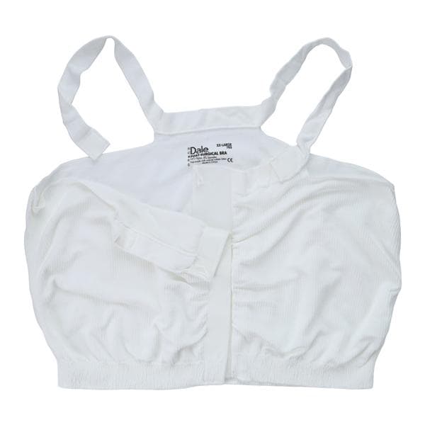 Dale Medical Products Inc Post Surgical Bra 2XL/Size C-E 46-54" White - 705