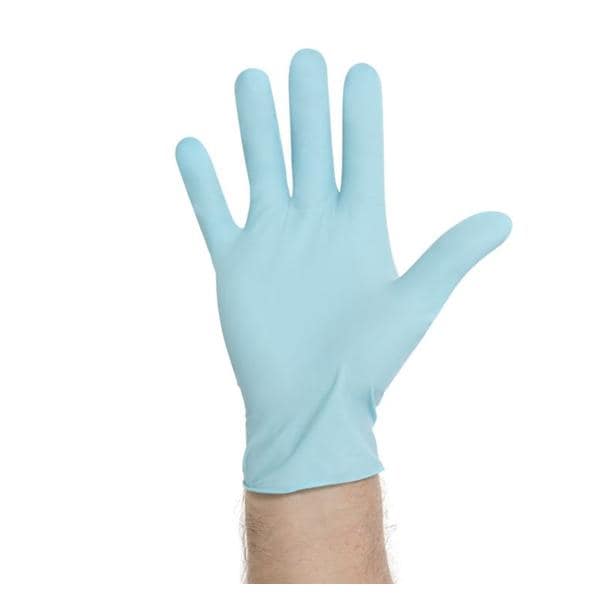 O & M Halyard -Blue Nitrile Nitrile Exam Gloves Small Blue Non-Sterile 53101