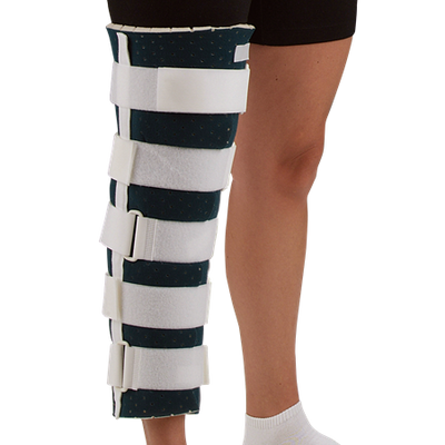 DEROYAL CUTAWAY KNEE IMMOBILIZER (PACKAGING - EACH)