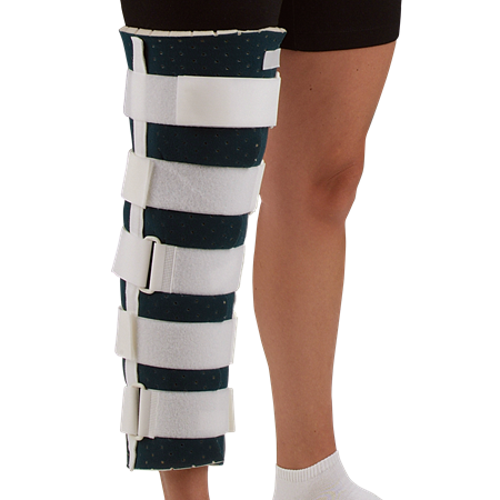 DEROYAL CUTAWAY KNEE IMMOBILIZER (PACKAGING - EACH)