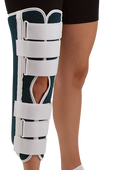 DEROYAL SIZED FOAM KNEE IMMOBILIZER (PACKAGING - EACH)