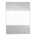 Action Health Zip Bag w/White Write-On Block 2mL 6x9 100/Pk 100/Package, 10 PK/CA - 85251-85032