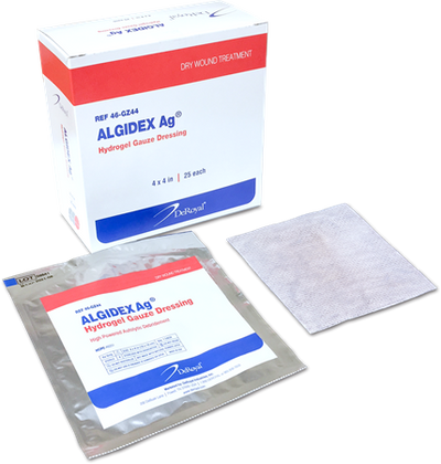 DEROYAL ALGIDEX AG®+ GAUZE (PACKAGING - CASE OF 100)
