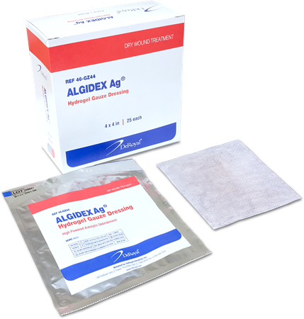 DEROYAL ALGIDEX AG®+ GAUZE (PACKAGING - CASE OF 100)