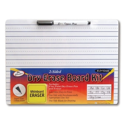 Dry Erase Communication Board and Pens - Board, Pen, and Eraser