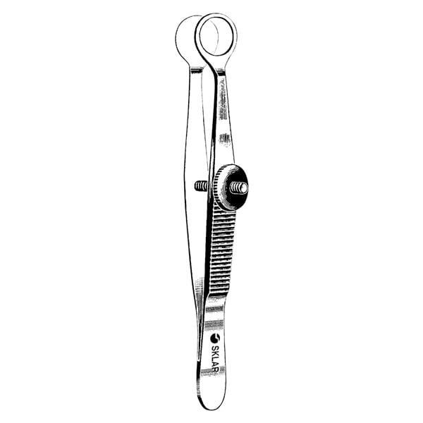 Sklar Instruments -Lambert Chalazion Forcep Straight 3-1/2" Stainless Steel Each 66-1236
