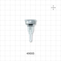 Injection Site Bag Port with Sterilization Ring and Cap - 0.208 inch - 0.244 inch OD (5.3 mm - 6.2 mm) - 49005