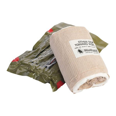 North American Rescue LLC NAR Elastic/Cotton Emergency Trauma Dressing 6x70" Sterile NAdhr Tn Abs LF  - 30-0012