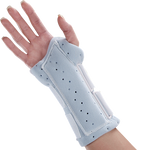 DEROYAL UNIVERSAL FOAM WRIST AND WRIST FOREARM SPLINT WHITOUT BINDING (SIZE - UNIVERSAL) (PACKAGING - EACH)