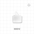 Ribbed Flip Top Cap, Natural for 503311 -  - 503312