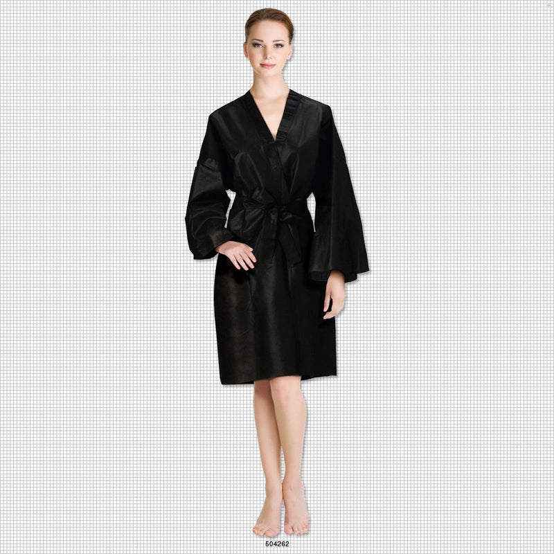 Kimono, Black - One Size, 39.5 inch Long (1003.3 mm) - 504262