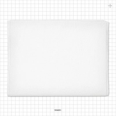 40" x 60" White Drape/Blanket, 100 pcs/case - 40 inch x 60 inch (1016 mm x 1524 mm) - 504651