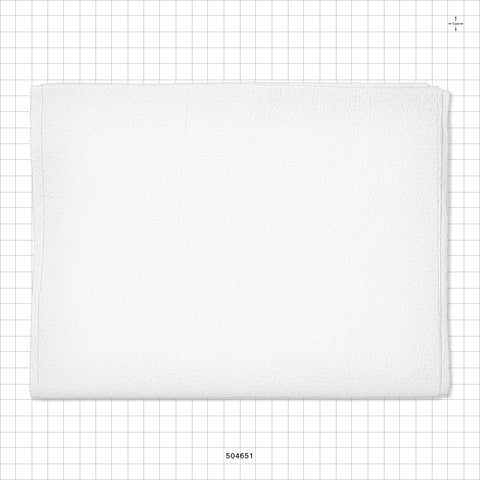 40" x 60" White Drape/Blanket, 100 pcs/case - 40 inch x 60 inch (1016 mm x 1524 mm) - 504651