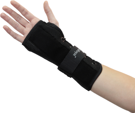 DEROYAL WARRIOR® WRIST SPLINT (PACKAGING - EACH) (LENGTH - 8”)