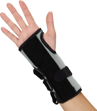 DEROYAL UNIVERSAL WRIST SPLINT (PACKAGING - EACH) (LENGTH - 8”) (SIZE - UNIVERSAL)