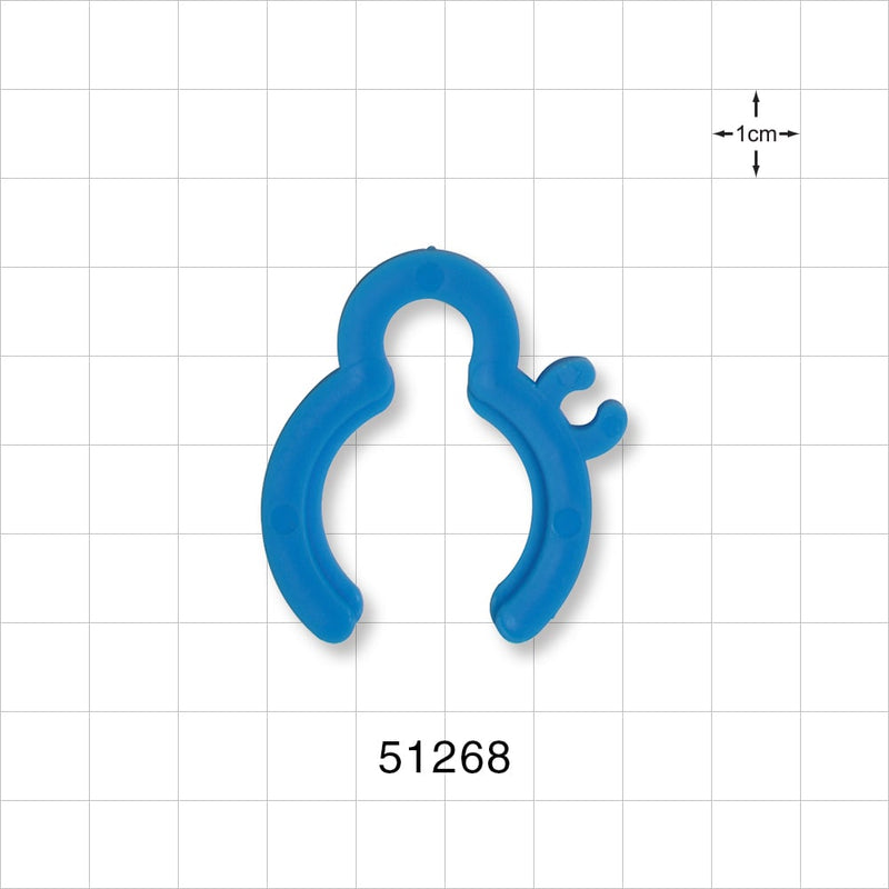 Triple Hose Clip - 22 mm x 3/8 inch x 0.12 inch - 51268