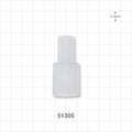 Straight Connector, Reducer, Tubing Port, Natural - 22 mm ID x 15 mm OD - 51305