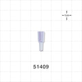 Y Connector, 3-Way, Parallel, Tubing Ports, Clear - 0.079 inch - 0.091 inch ID (2.01 mm -2.31 mm) - 51409