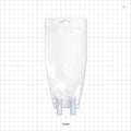 Bag, 2 Tube Ports, Non-Sterile - 100 ml; 2 Tubes 0.258 inch ID (6.55 mm) - 51494