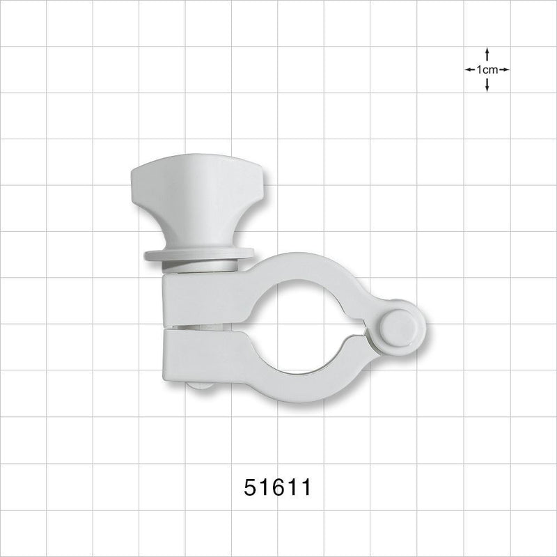 BioClamp, Natural - Fits 0.5 inch/0.75 inch Mini Flange - 51611
