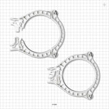 PharmaLok™ Clamp, White - Fits 4 inch Flange - 51666