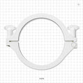 BioClamp™, Natural - Fits 6 inch Flange - 51676