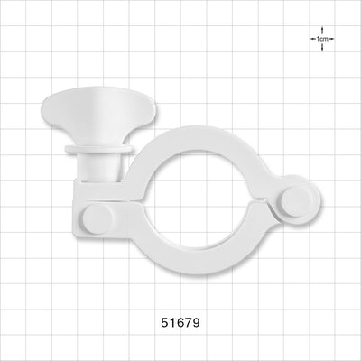Bio-Ease+™ Clamp, Natural - Fits 1 inch/1.5 inch Standard Flange - 51679