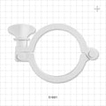 Bio-Ease+™ Clamp, Natural - Fits 3 inch Flange - 51681