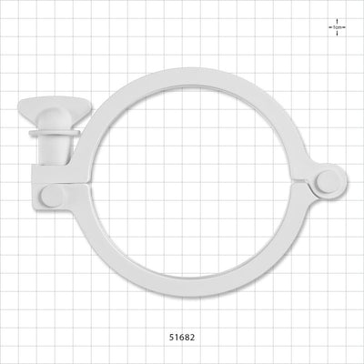 Bio-Ease+™ Clamp, Natural - Fits 4 inch Flange - 51682
