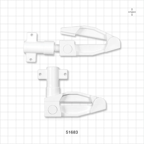 Bio-Ease™ HD Tubing Clamp - Fits 0.187 inch ID - 0.5 inch ID Tubes; Wall Thicknesses 0.085 inch - 0.2 inch - 51683