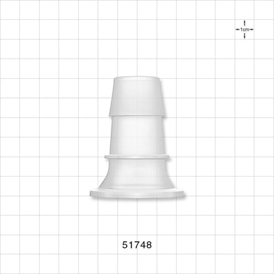 FlowLinX™ Sanitary Flange, Barbed - 1 inch/1.5 inch Standard; Fits 1 inch ID Tubing (25.4 mm) - 51748