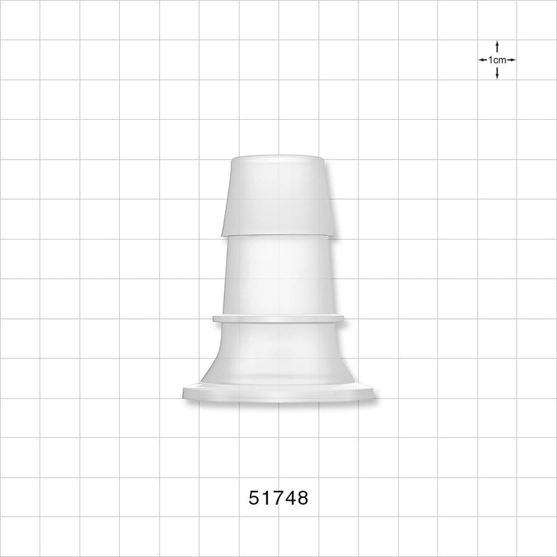 FlowLinX™ Sanitary Flange, Barbed - 1 inch/1.5 inch Standard; Fits 1 inch ID Tubing (25.4 mm) - 51748